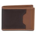 Travelon Travelon 82864-740 SafeID Hack-Proof Accent Billfold Wallet with RFID Protection; Saddle 82864-740